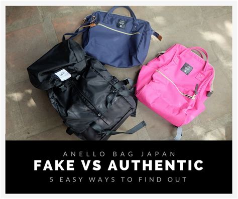 original vs fake anello bag|anello bag authenticity checker.